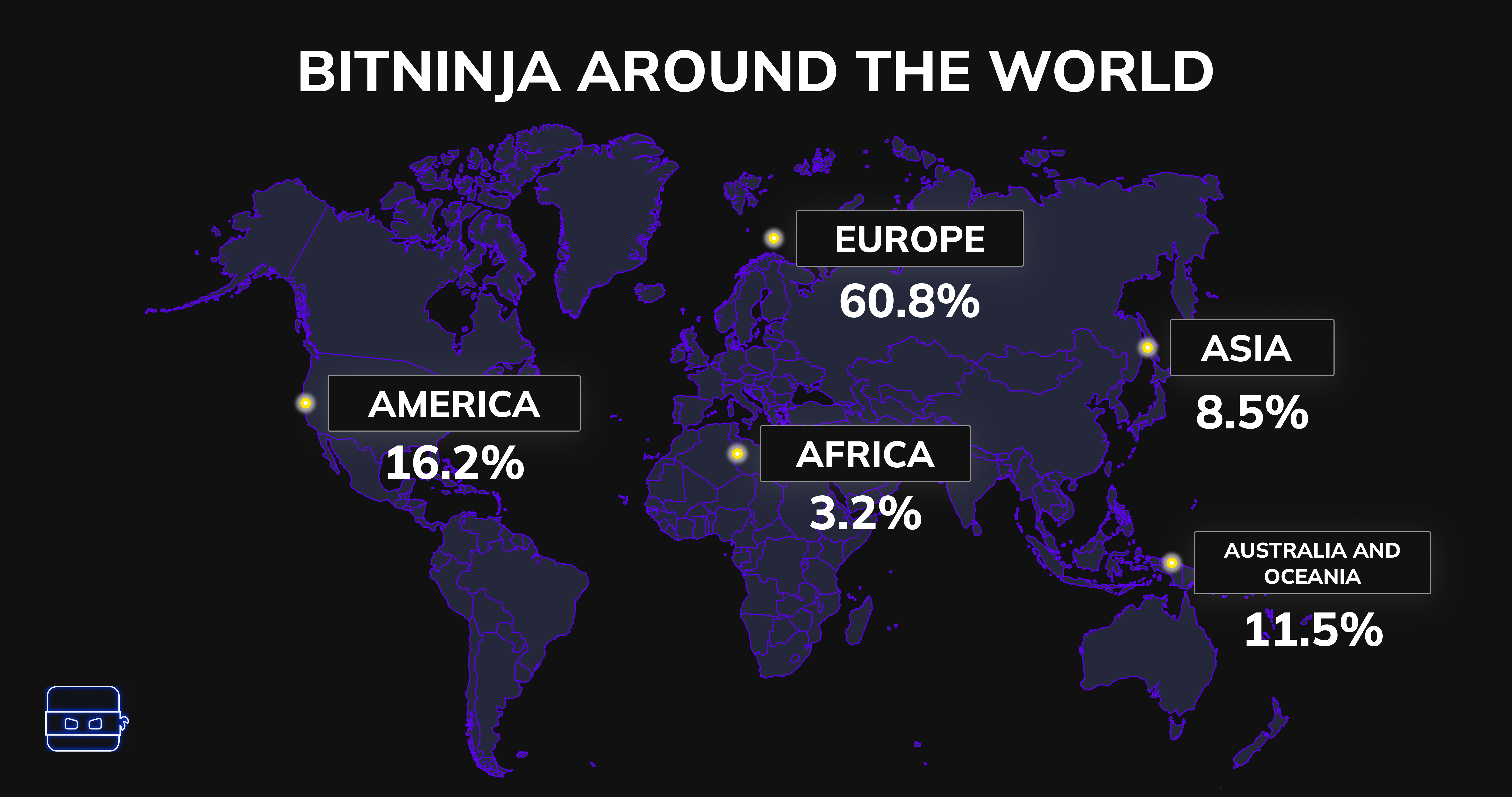 bitninja statistics 2023 - world map