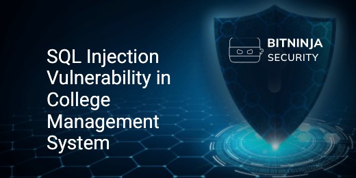 SQL Injection Vulnerability in College Management System - BitNinja ...