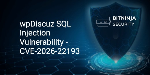 wpDiscuz SQL Injection Vulnerability - CVE-2026-22193 - BitNinja Security
