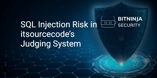 SQL Injection Risk in itsourcecode’s Judging System - BitNinja Security